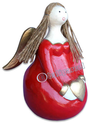 Christmas Decoration, Made From Albesia Wood 