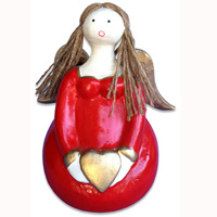 Christmas Decoration, Made From Albesia Wood 