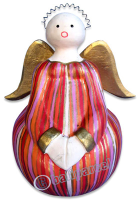 Christmas Decoration, Made From Albesia Wood 