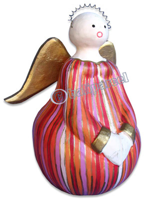 Christmas Decoration, Made From Albesia Wood 