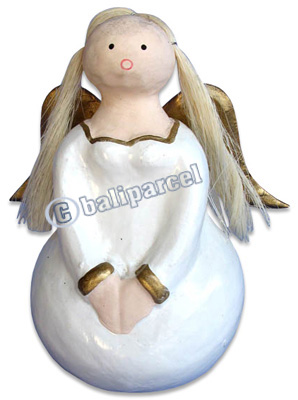 Christmas Decoration, Made From Albesia Wood 