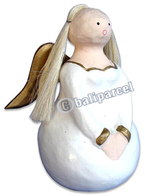 Christmas Decoration, Made From Albesia Wood 