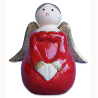 Christmas Decoration, Made From Albesia Wood 