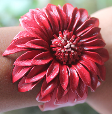 Bangle, Made From Leather
