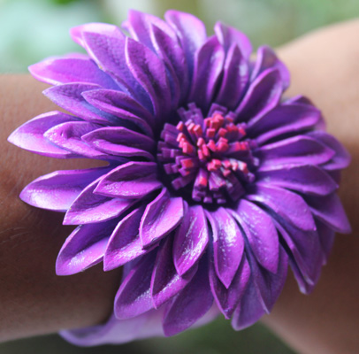 Bangle, Made From Leather