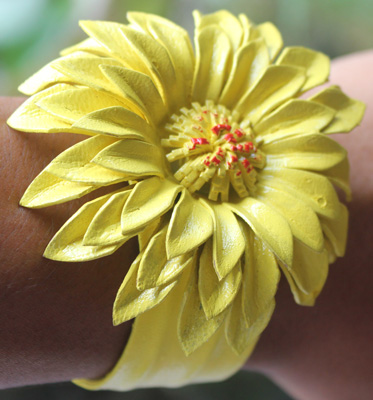 Bangle, Made From Leather