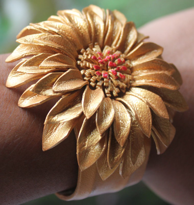 Bangle, Made From Leather