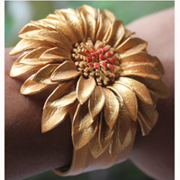 Bangle, Made From Leather