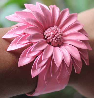 Bangle, Made From Leather