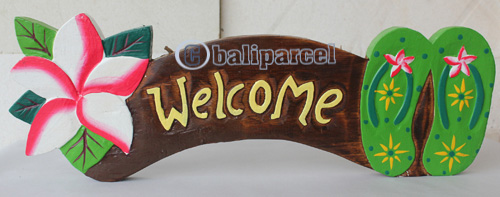 Wooden Tiki Wallhanging, Hand Carved From Albesia Wood