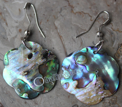 Earring, Made From Pawa Shell 
