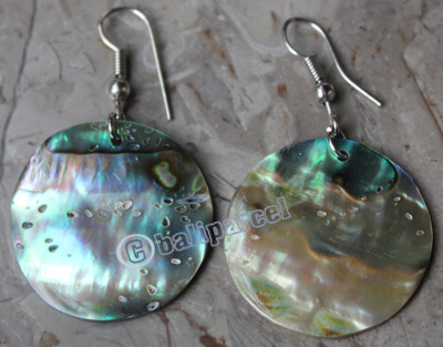 Earring, Made From Pawa Shell 