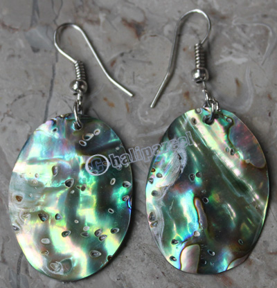 Earring, Made From Pawa Shell 