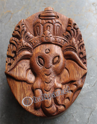 Wooden Box, Hand Carved From Sono Wood