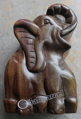 Wooden Box, Hand Carved From Sono Wood