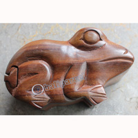Wooden Box, Hand Carved From Sono Wood
