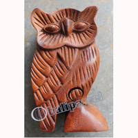 Wooden Box, Hand Carved From Suar Wood