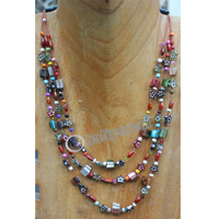 Necklace, Made From Shell And Beads