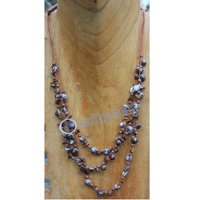 Necklace, Made From Shell And Beads