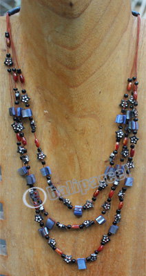 Necklace, Made From Shell And Beads