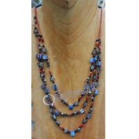 Necklace, Made From Shell And Beads