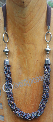 Necklace, Made From Glassbeads