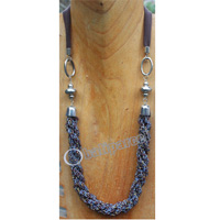 Necklace, Made From Glassbeads