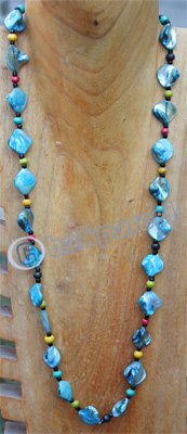 Necklace, Made From Shell And Beads