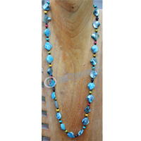 Necklace, Made From Shell And Beads