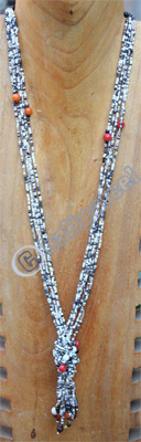 Necklace, Made From Glassbeads