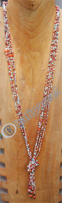 Necklace, Made From Glassbeads