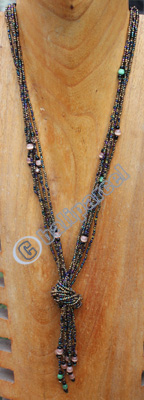 Necklace, Made From Glassbeads
