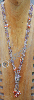 Necklace, Made From Glassbeads