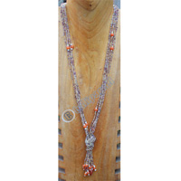 Necklace, Made From Glassbeads