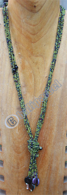 Necklace, Made From Glassbeads