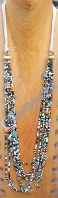Necklace, Made From Glassbeads