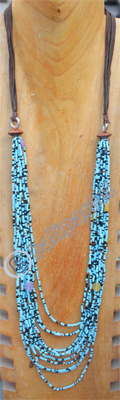 Necklace, Made From Glassbeads