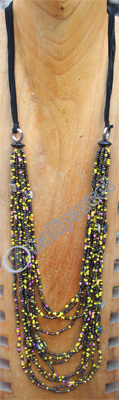 Necklace, Made From Glassbeads