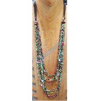 Necklace, Made From Glassbeads