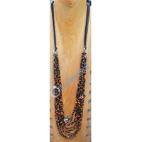 Necklace, Made From Glassbeads