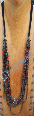 Necklace, Made From Glassbeads