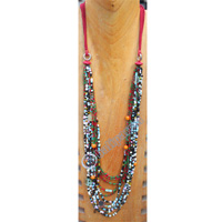 Necklace, Made From Glassbeads