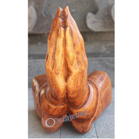 Wooden Hand, Handcrafted From Hibiscus Wood