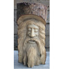 Wooden Abstract Stool Hand Carved From Jempinis Wood