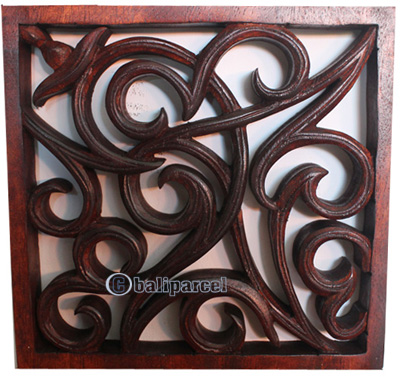 Wooden Wallhanging,Tribal, Made From Suar Wood
