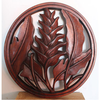 Wooden Wallhanging,Banana Made From Suar Wood