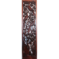 Wooden Wallhanging,Bamboo Made From Suar Wood