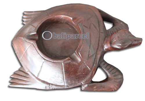 Wooden Turtle, Hand Carved From Sono Wood 