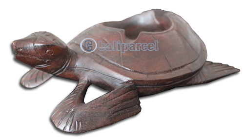 Wooden Turtle, Hand Carved From Sono Wood 