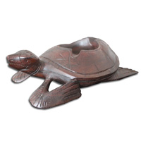Wooden Turtle, Hand Carved From Sono Wood 